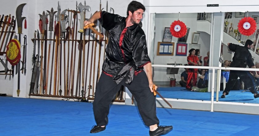 Pode ser uma imagem de artes marciais