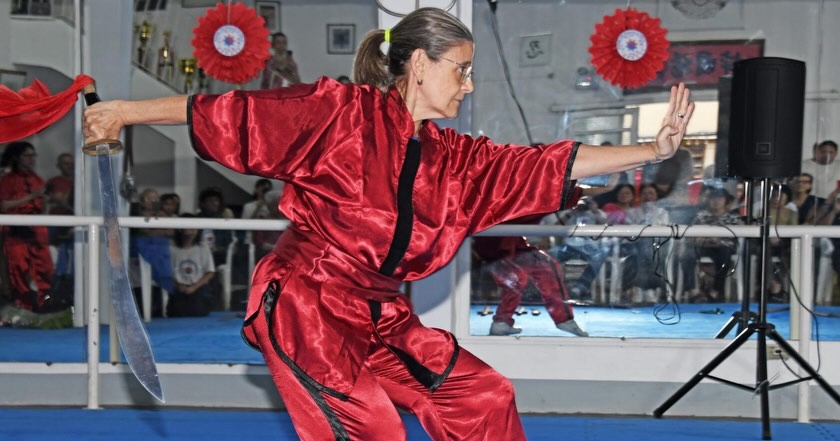 Pode ser uma imagem de artes marciais